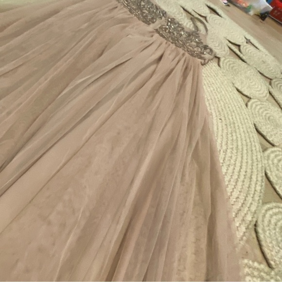 Maya sequined ASOS Maxi dress US 6 Blush - Picture 9 of 10